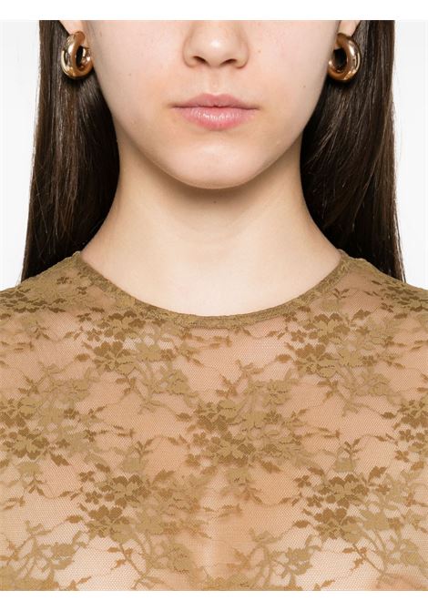 Body in pizzo in verde khaki Alex perry - donna ALEX PERRY | BY051PF25KHK